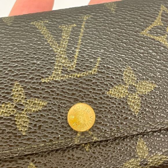 Louis Vuitton 6 Key Chain Holder LV SLG Monogram Print Wallet Keychain Canvas - Picture 3 of 16